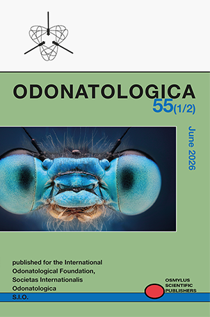 Cover Odonatologica 55(1/2)